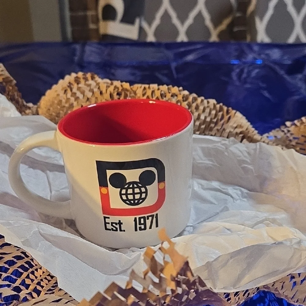 Disney Coffee Mug - Walt Disney World - Stackable - 1971 'D'
